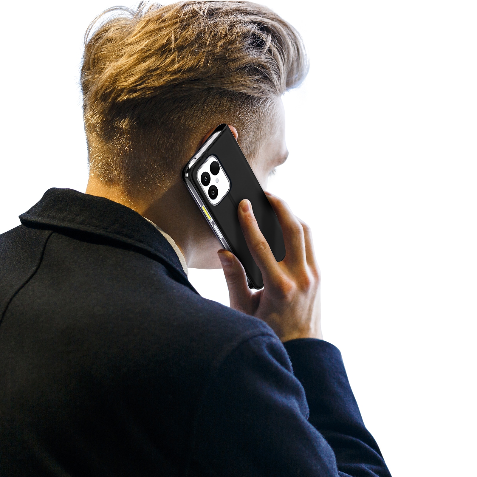  Fairphone 6 Slimmat mobilfodral, Svart