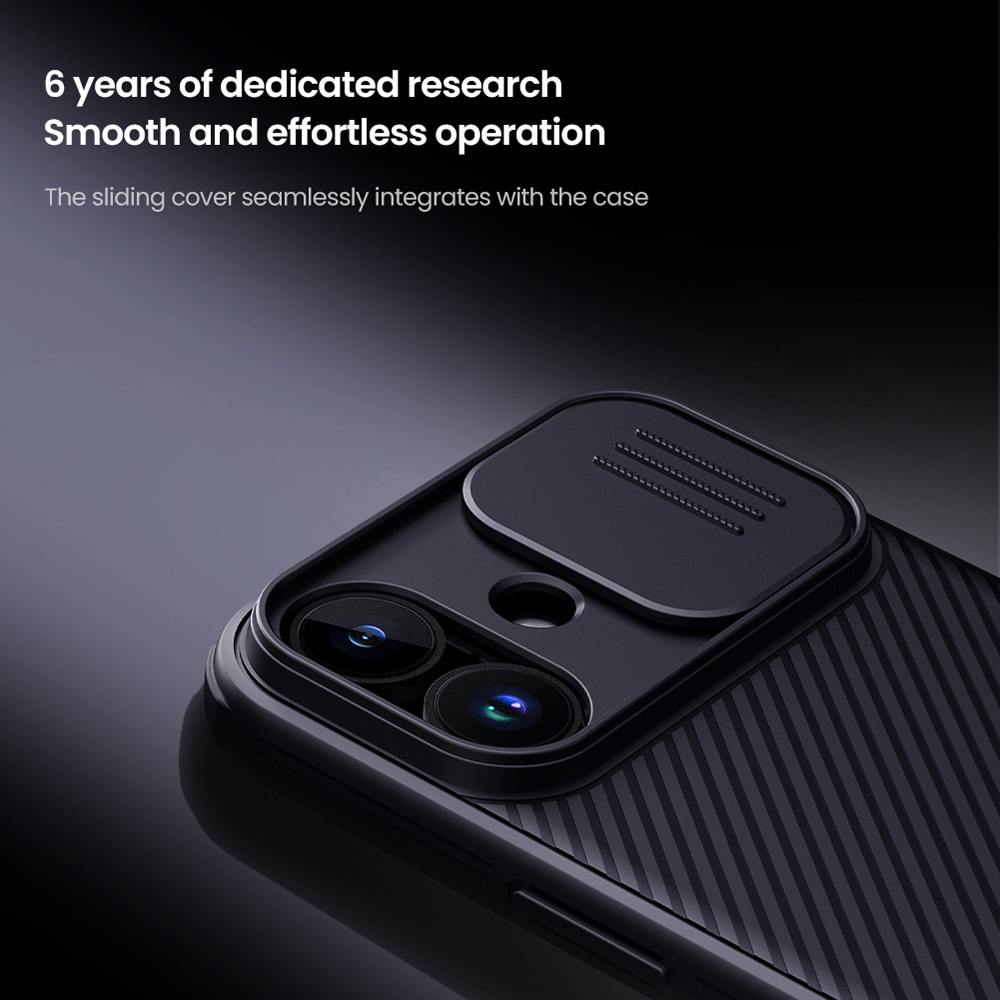 iPhone 17 Skal med kameraskydd - CamShield, Grön