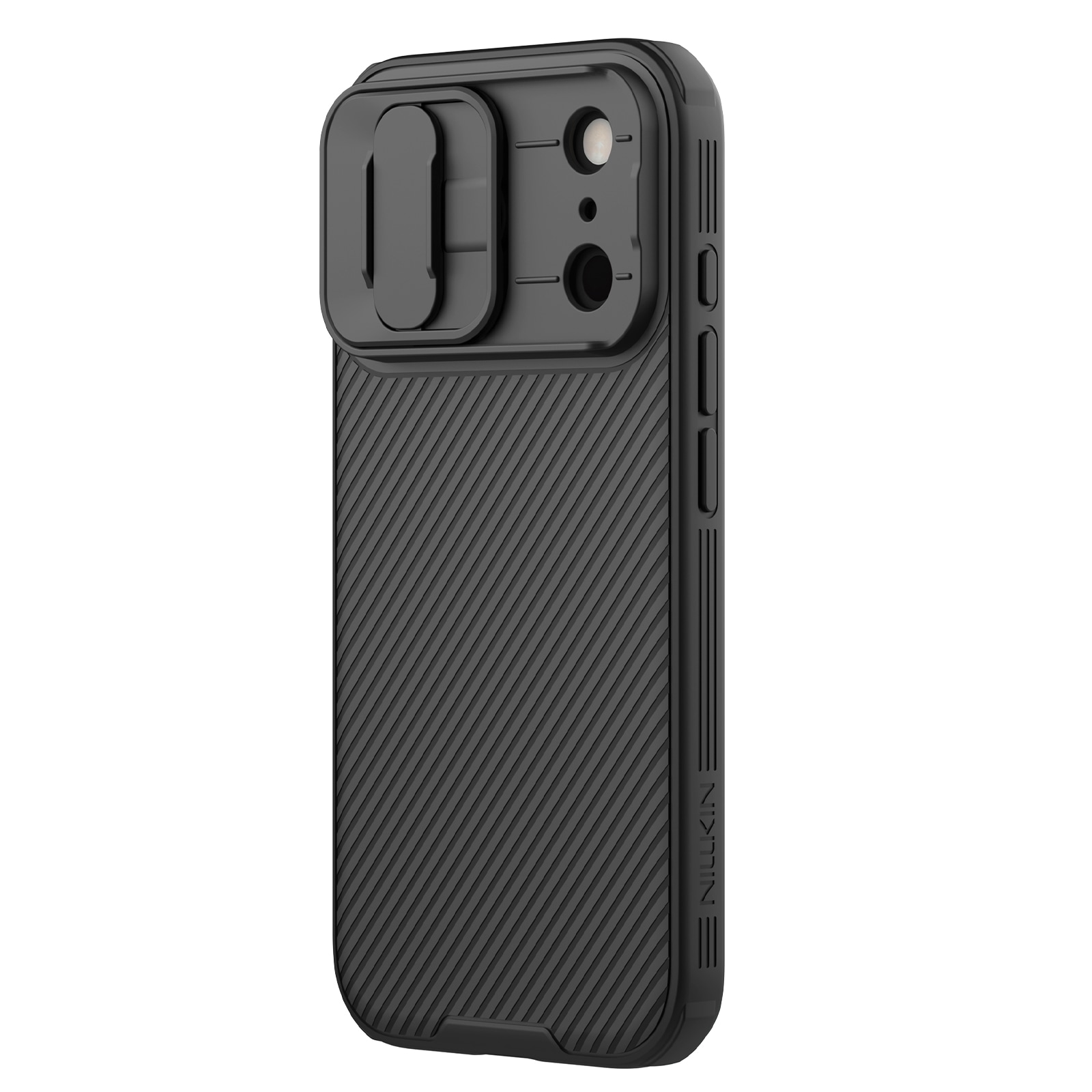 iPhone 17 Pro Skal med kameraskydd - CamShield, Svart