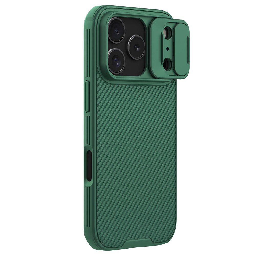 iPhone 17 Pro Skal med kameraskydd - CamShield, Grön