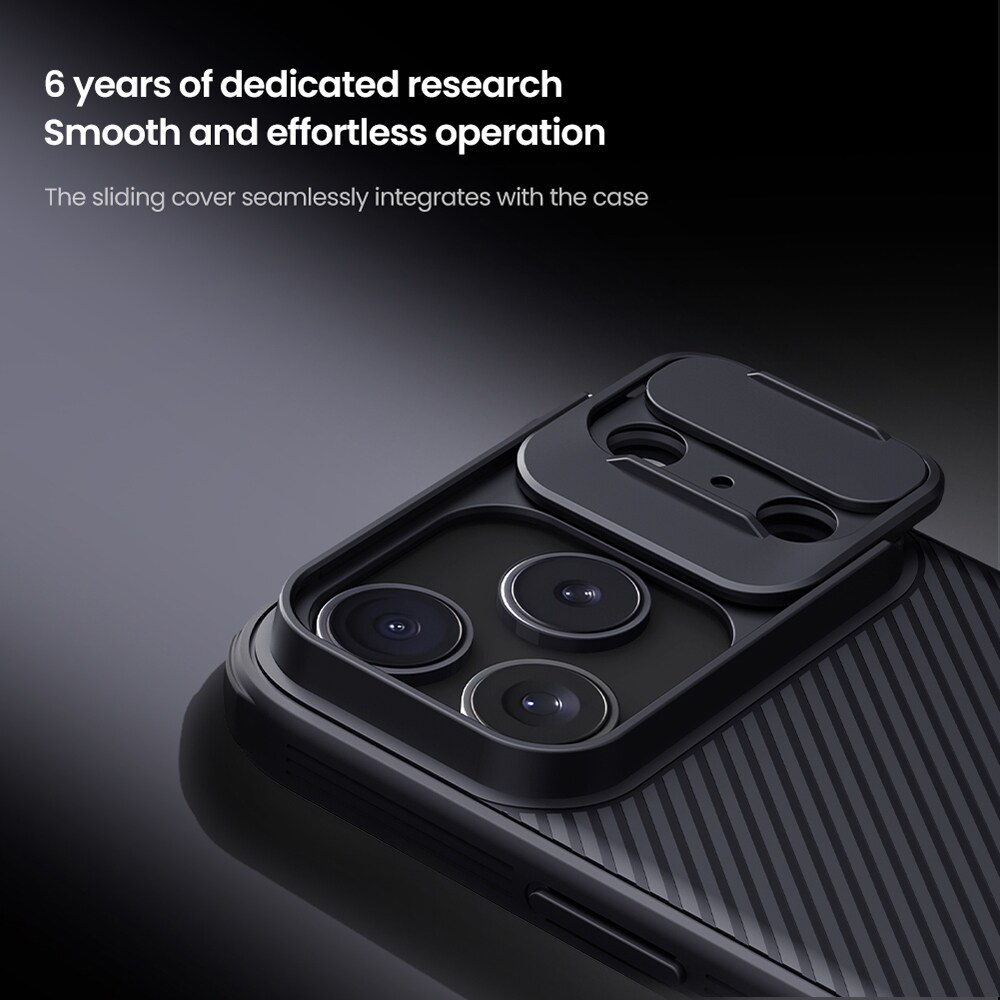 iPhone 17 Pro Skal med kameraskydd - CamShield, Grön