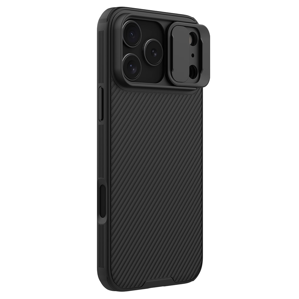 iPhone 17 Pro Max Skal med kameraskydd - CamShield, Svart