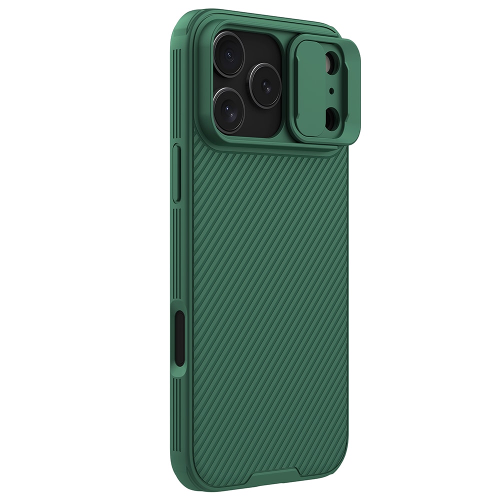 iPhone 17 Pro Max Skal med kameraskydd - CamShield, Grön