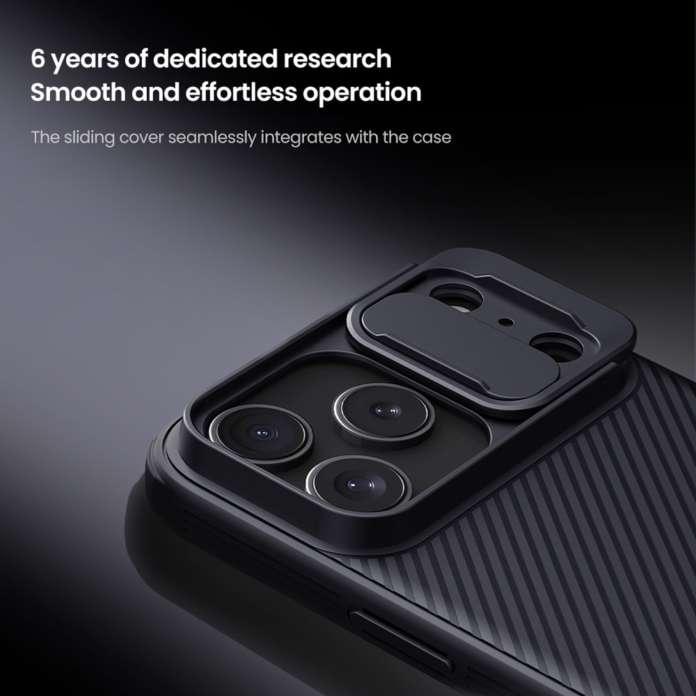 iPhone 17 Pro Max Skal med kameraskydd - CamShield, Grön