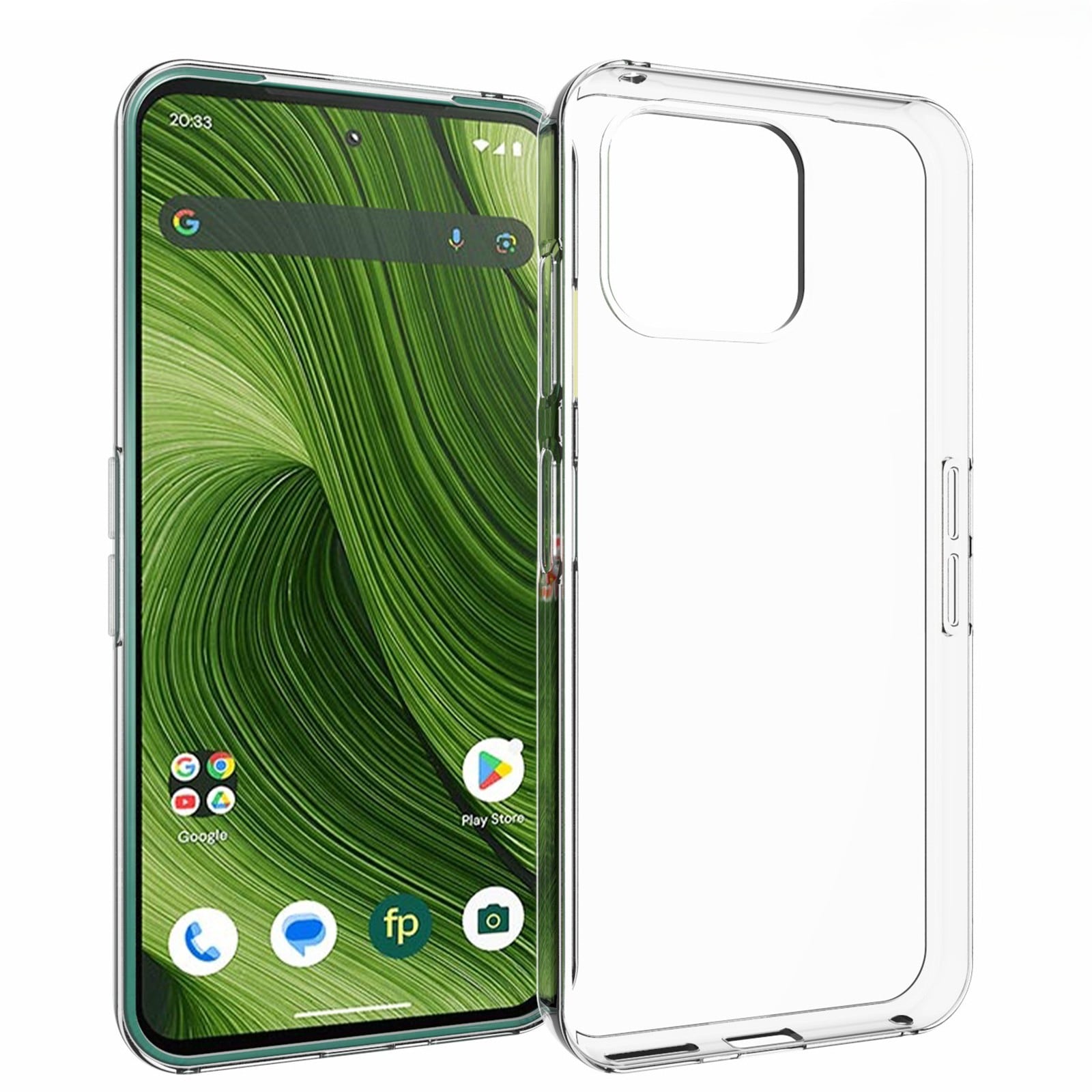 Fairphone 6 Tunt TPU-skal, Genomskinlig
