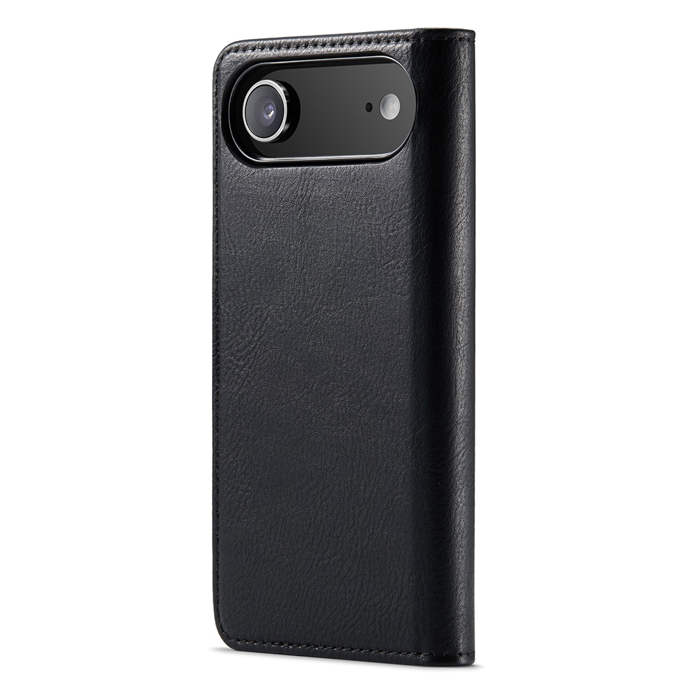 iPhone 17 Air Plånboksfodral med avtagbart skal, Black