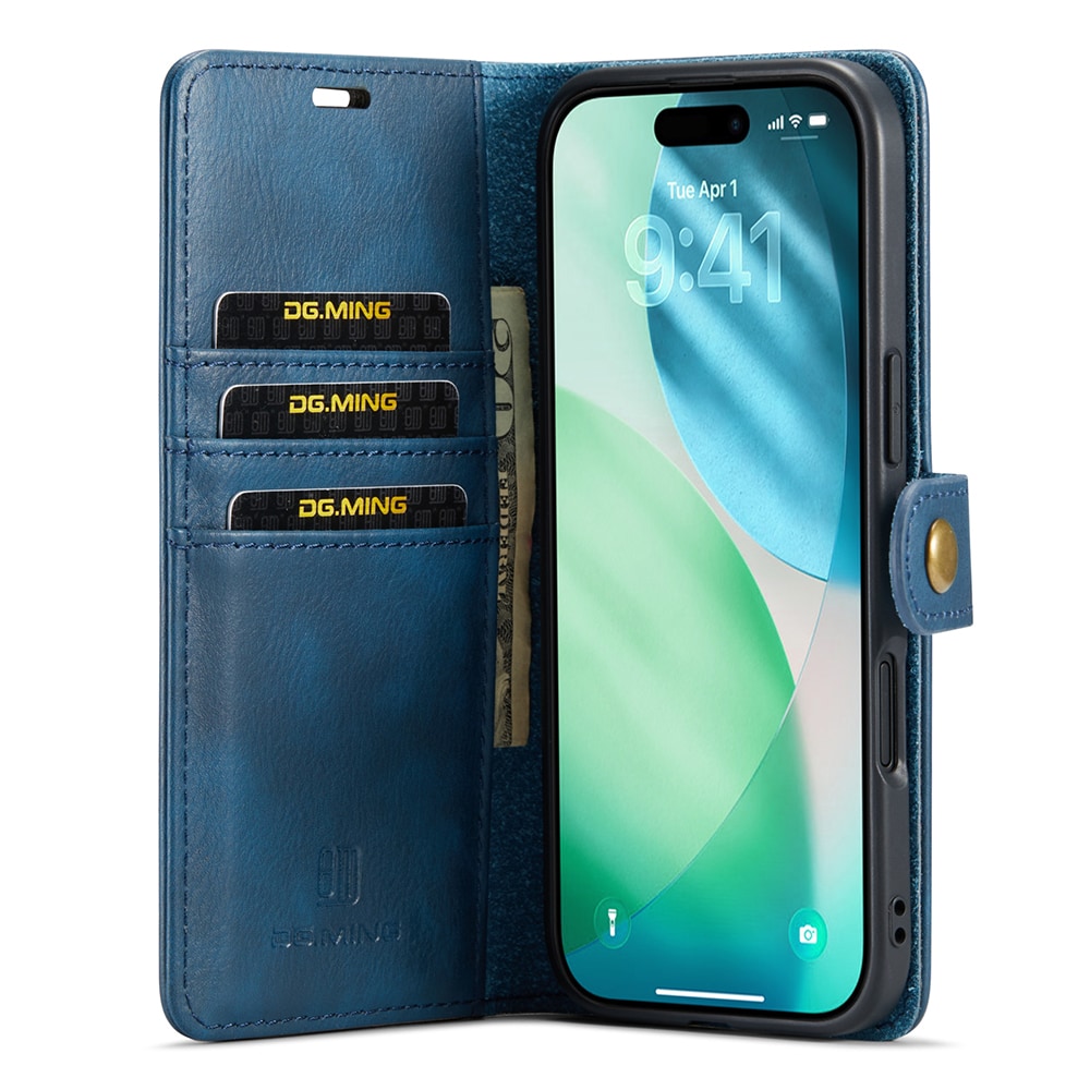 iPhone 17 Air Plånboksfodral med avtagbart skal, Blue
