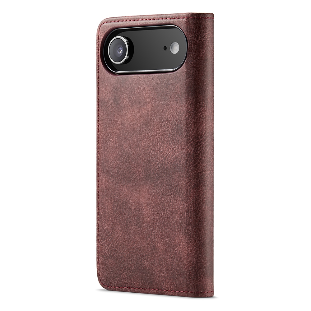 iPhone 17 Air Plånboksfodral med avtagbart skal, Red