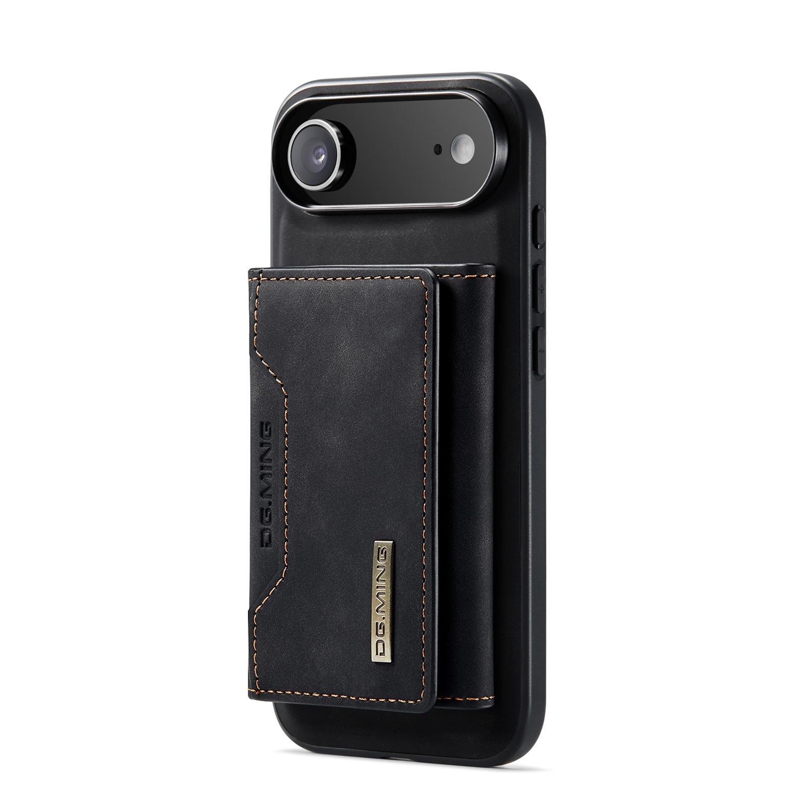 iPhone 17 Air Skal med avtagbar plånbok, Svart