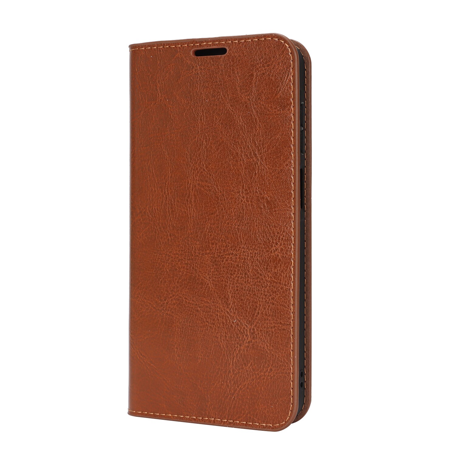 Samsung Galaxy A17 Smidigt mobilfodral i äkta läder, Brun