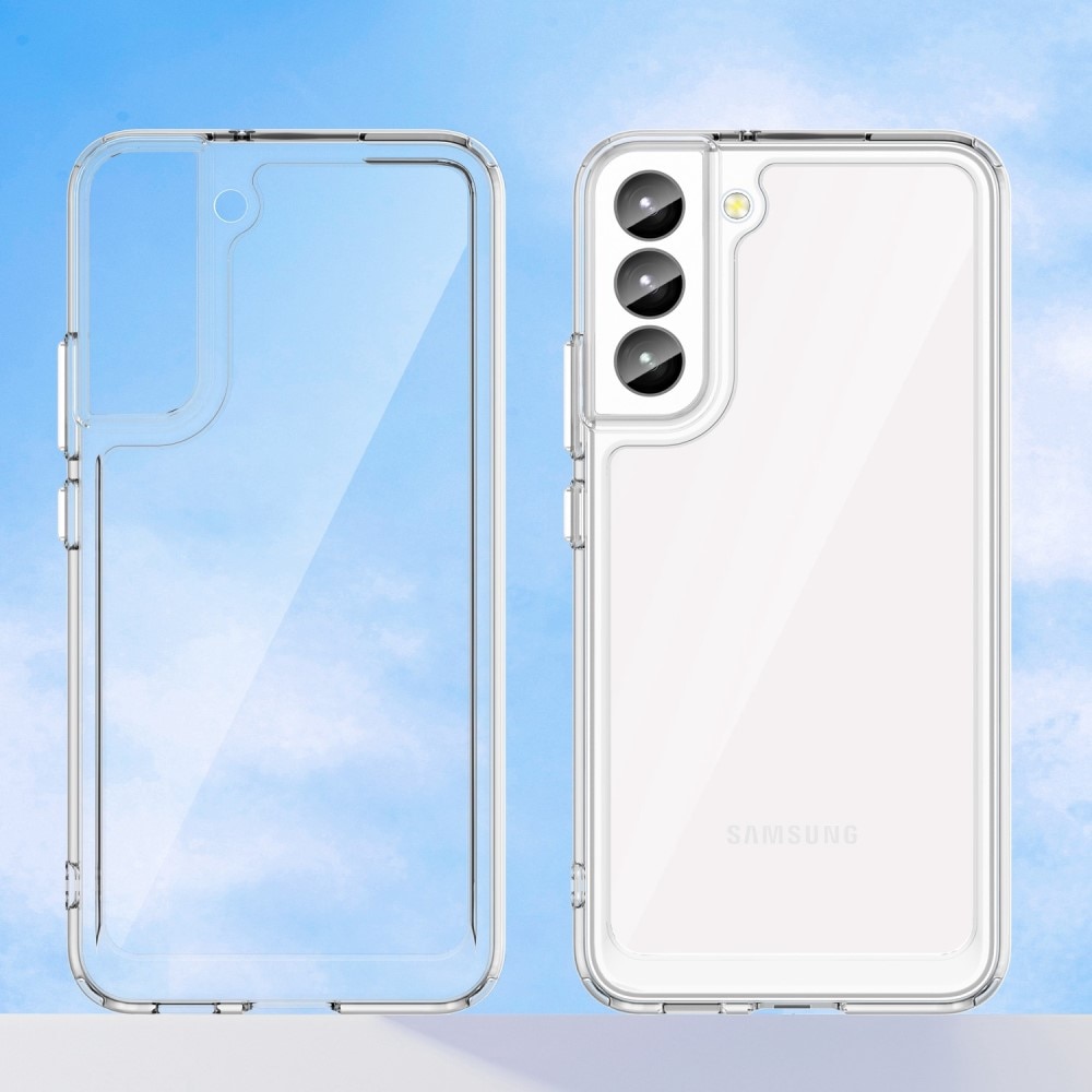 Samsung Galaxy S23 Plus Crystal Hybrid-skal, transparent