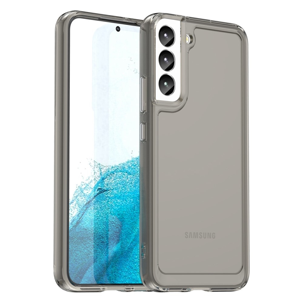 Samsung Galaxy S23 Plus Crystal Hybrid-skal, grå