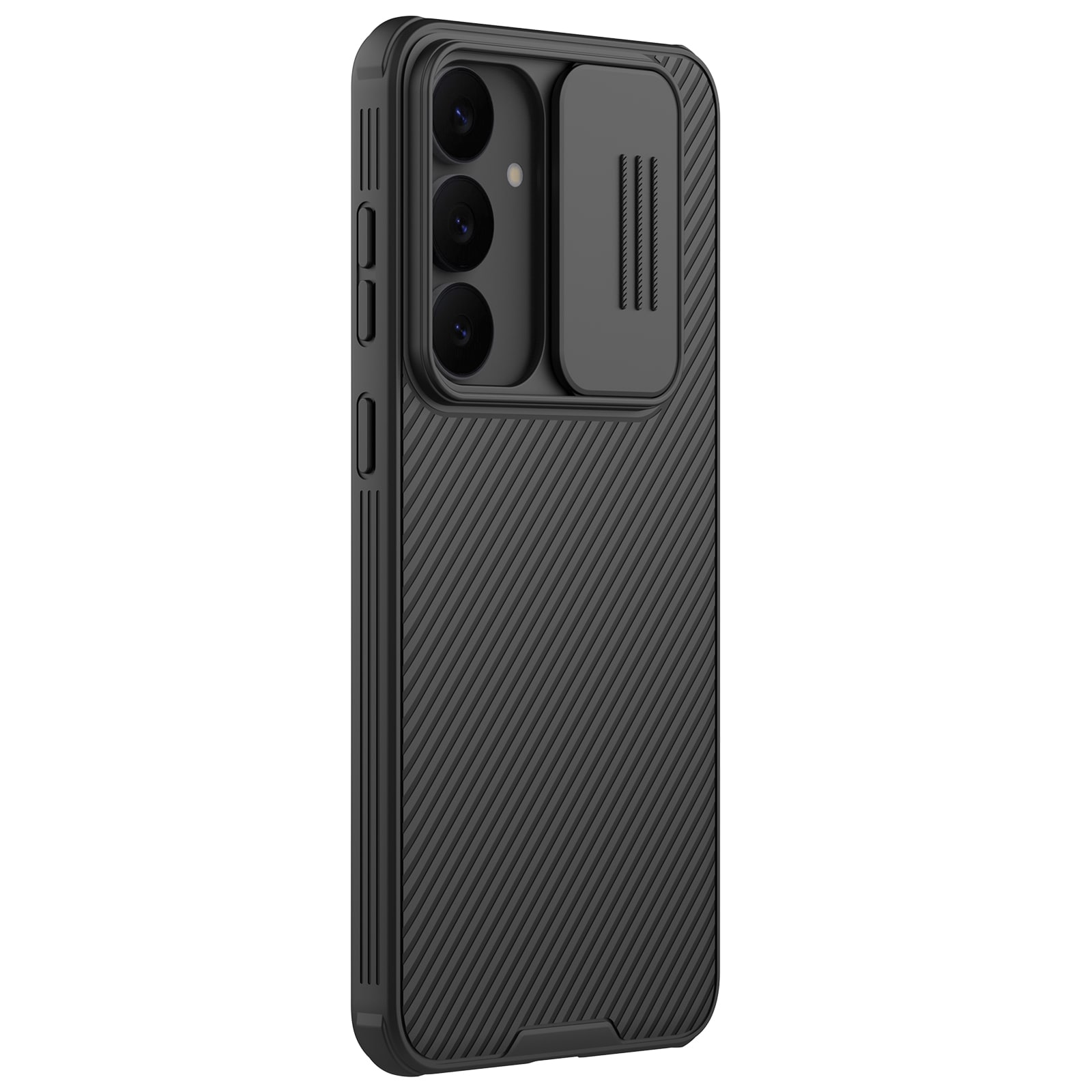 Samsung Galaxy S25 FE Skal med kameraskydd - CamShield, Svart
