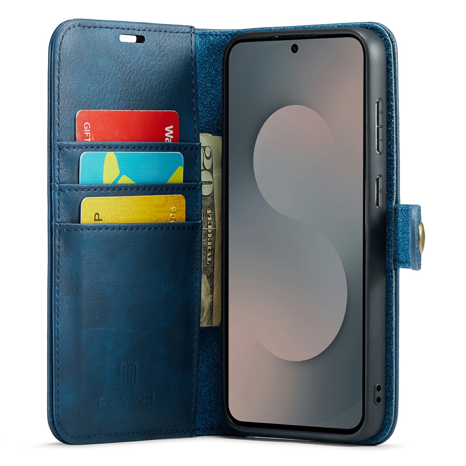 Samsung Galaxy S25 FE Plånboksfodral med avtagbart skal, Blue