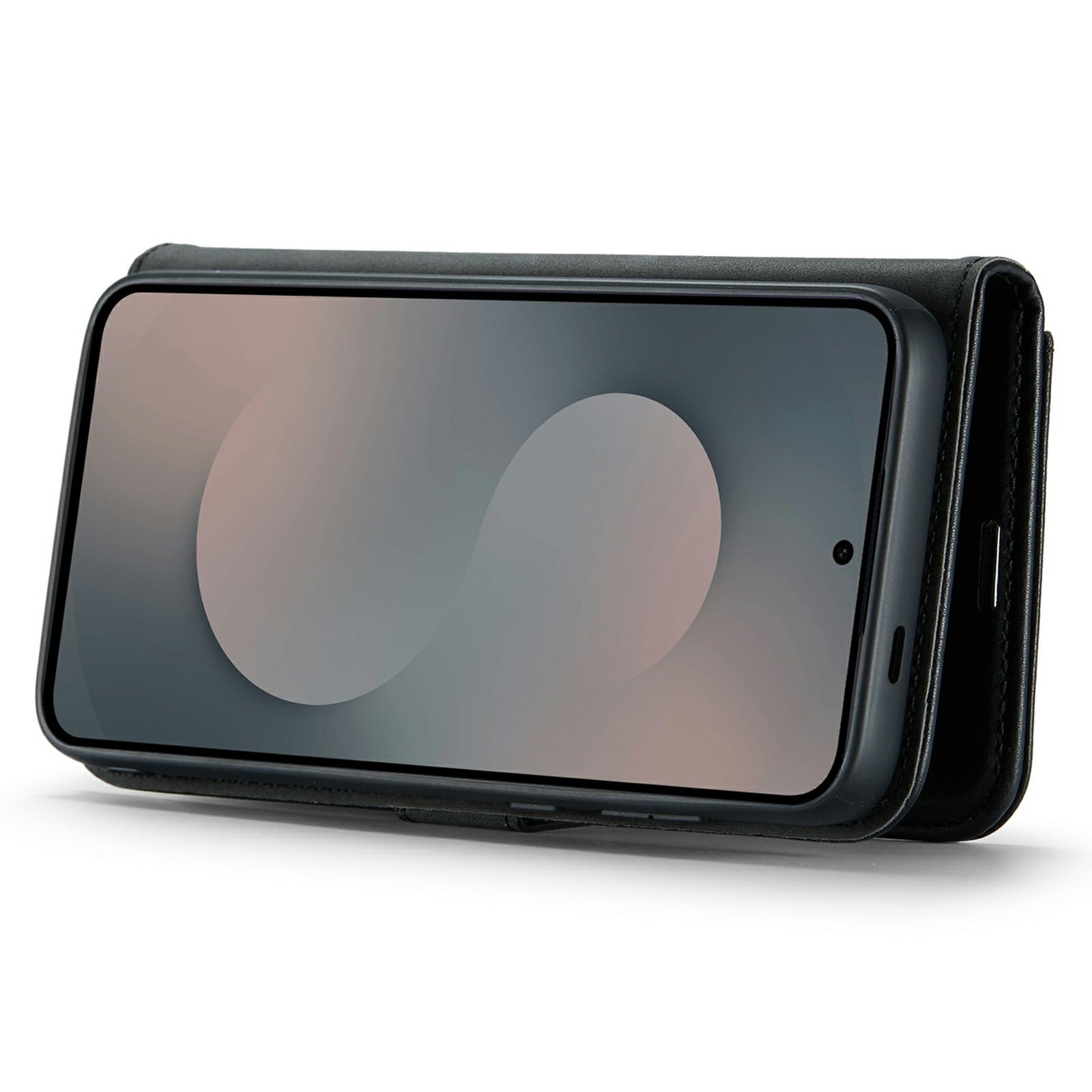 Samsung Galaxy S25 FE Plånboksfodral med avtagbart skal, Black