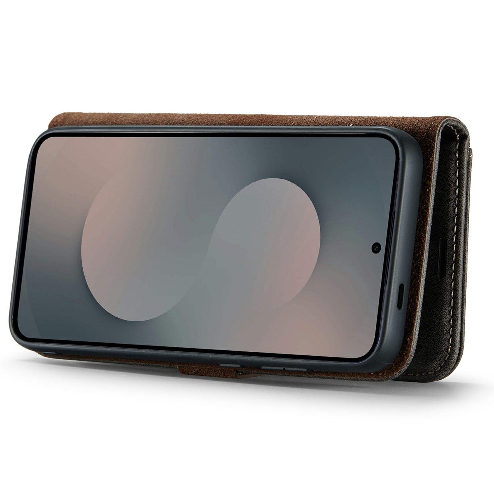 Samsung Galaxy S25 FE Plånboksfodral med avtagbart skal, Brown