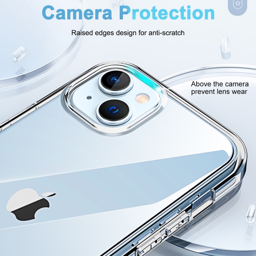 iPhone 14 Plus Mobilskal Full Protection, transparent