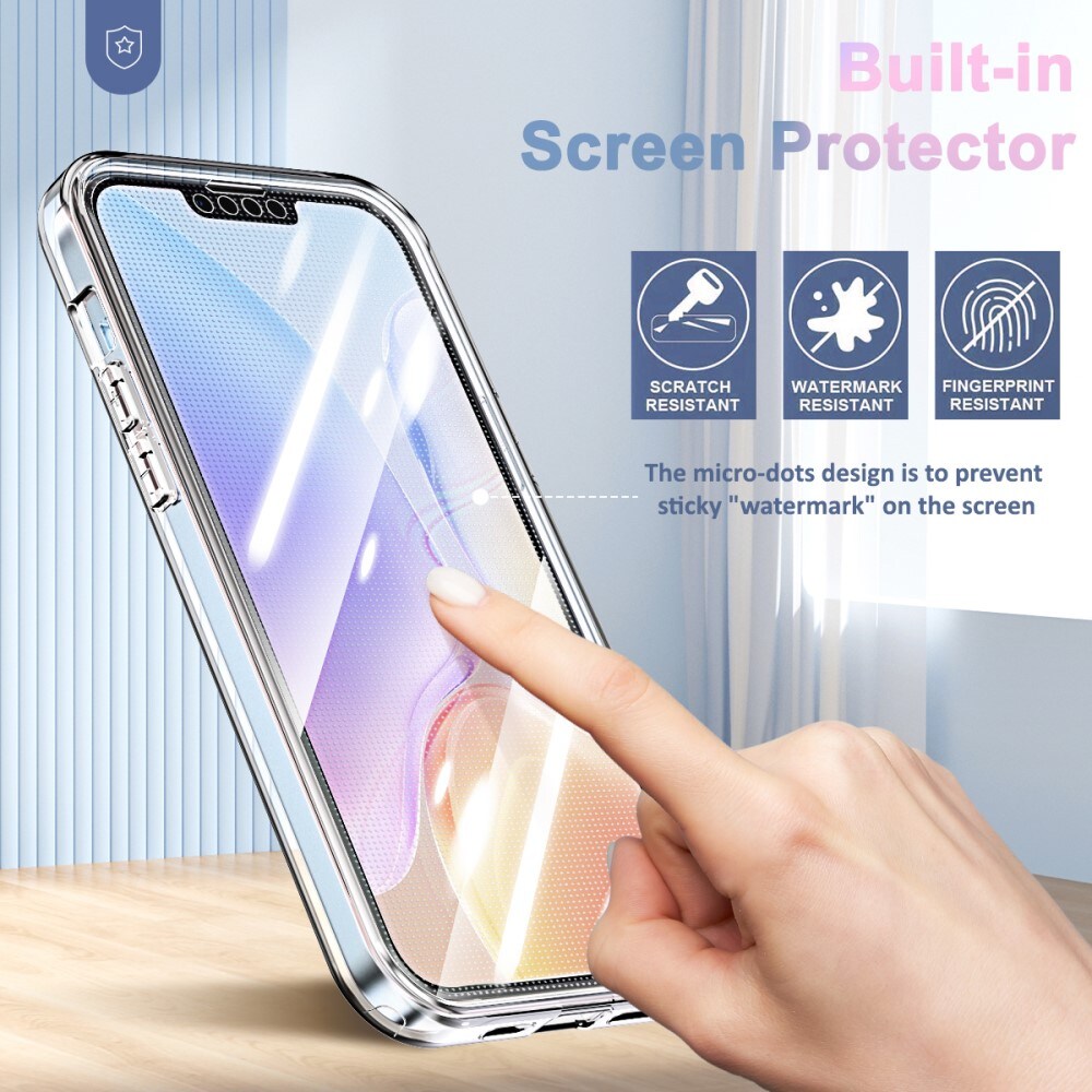 iPhone 14 Plus Mobilskal Full Protection, transparent