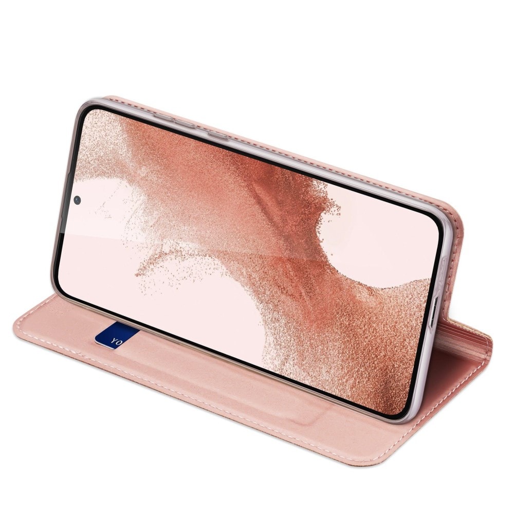 Samsung Galaxy S23 Slimmat mobilfodral, Roséguld