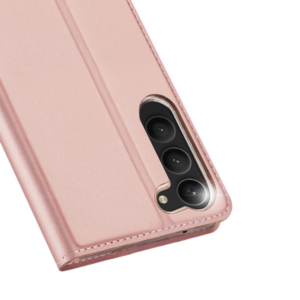 Samsung Galaxy S23 Slimmat mobilfodral, roséguld