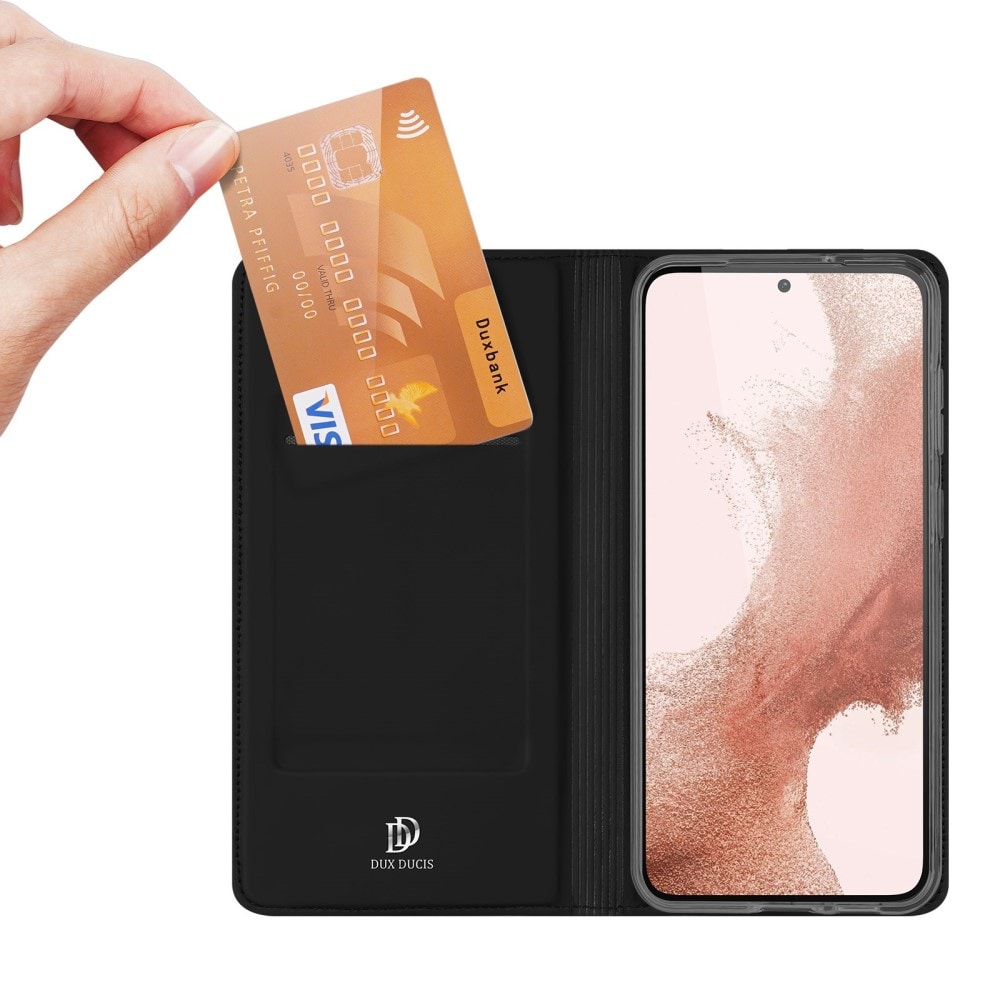 Samsung Galaxy S23 Plus Slimmat mobilfodral, Svart