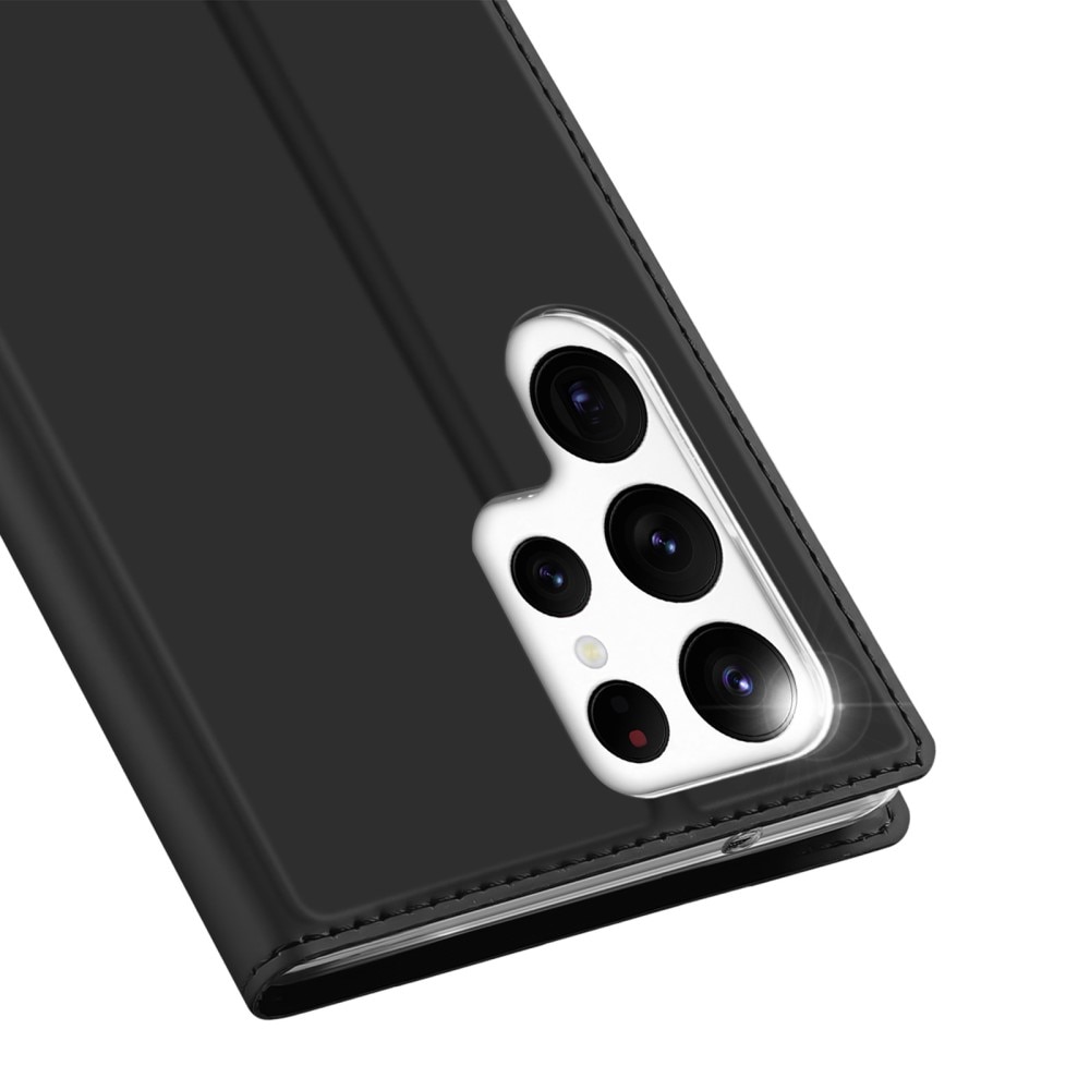 Samsung Galaxy S23 Ultra Slimmat mobilfodral, svart