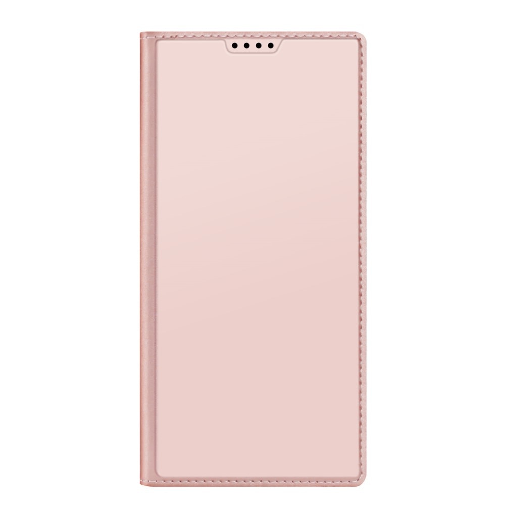 Samsung Galaxy S23 Ultra Slimmat mobilfodral, roséguld