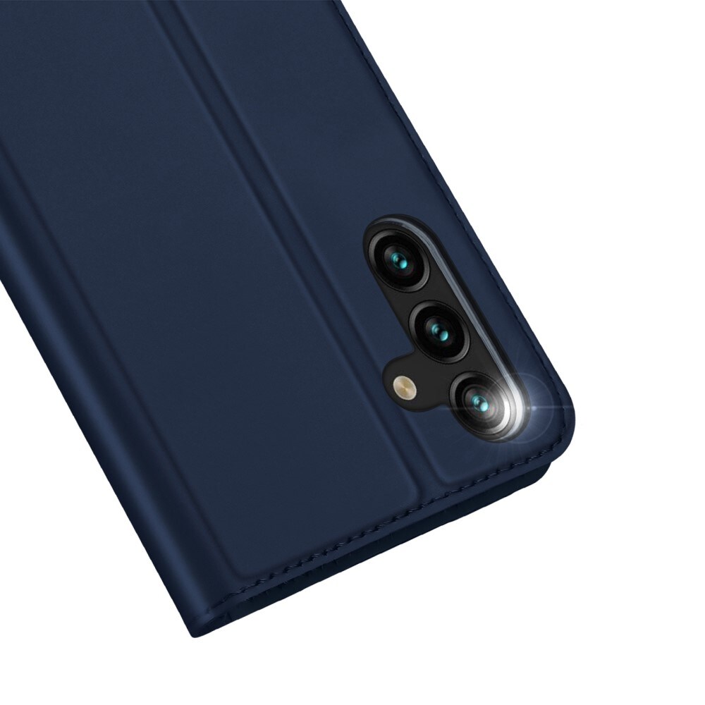 Samsung Galaxy A14 Slimmat mobilfodral, Blå