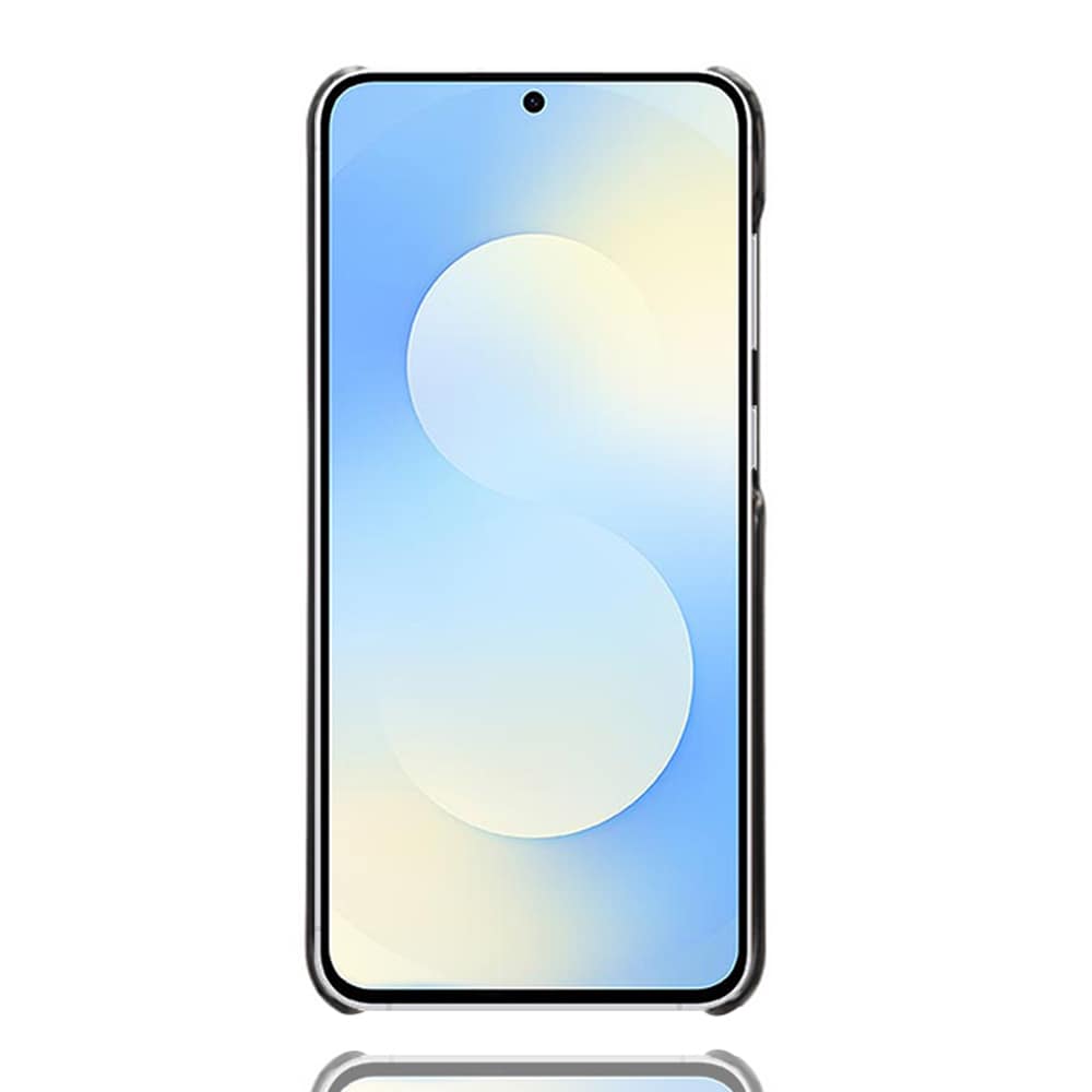 Samsung Galaxy S25 FE Snyggt skal med 2 kortfack, Svart