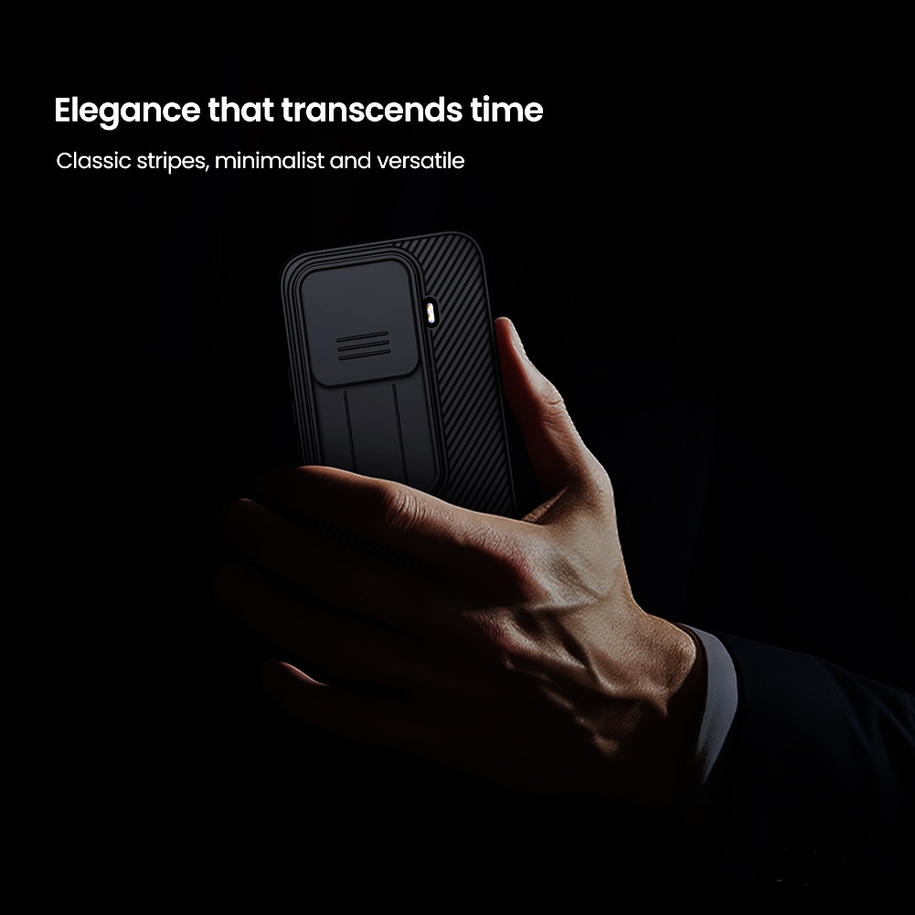 Xiaomi 15T Pro Skal med kameraskydd - CamShield, Svart