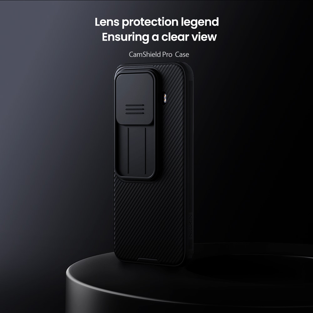 Xiaomi 15T Pro Skal med kameraskydd - CamShield, Svart