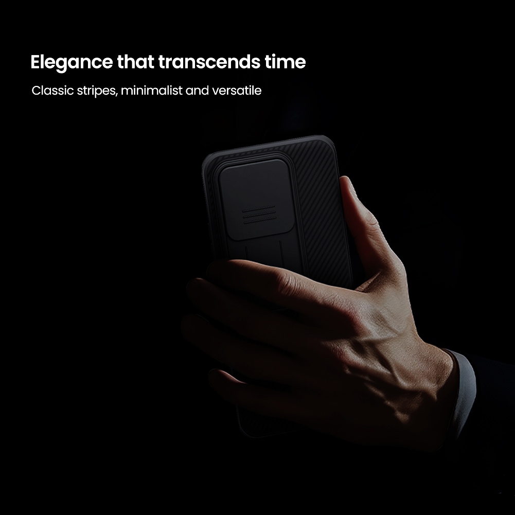 Xiaomi 15T Skal med kameraskydd - CamShield, Svart