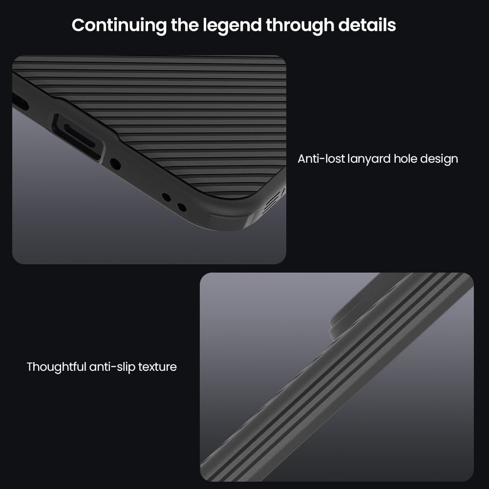 Xiaomi 15T Skal med kameraskydd - CamShield, Svart