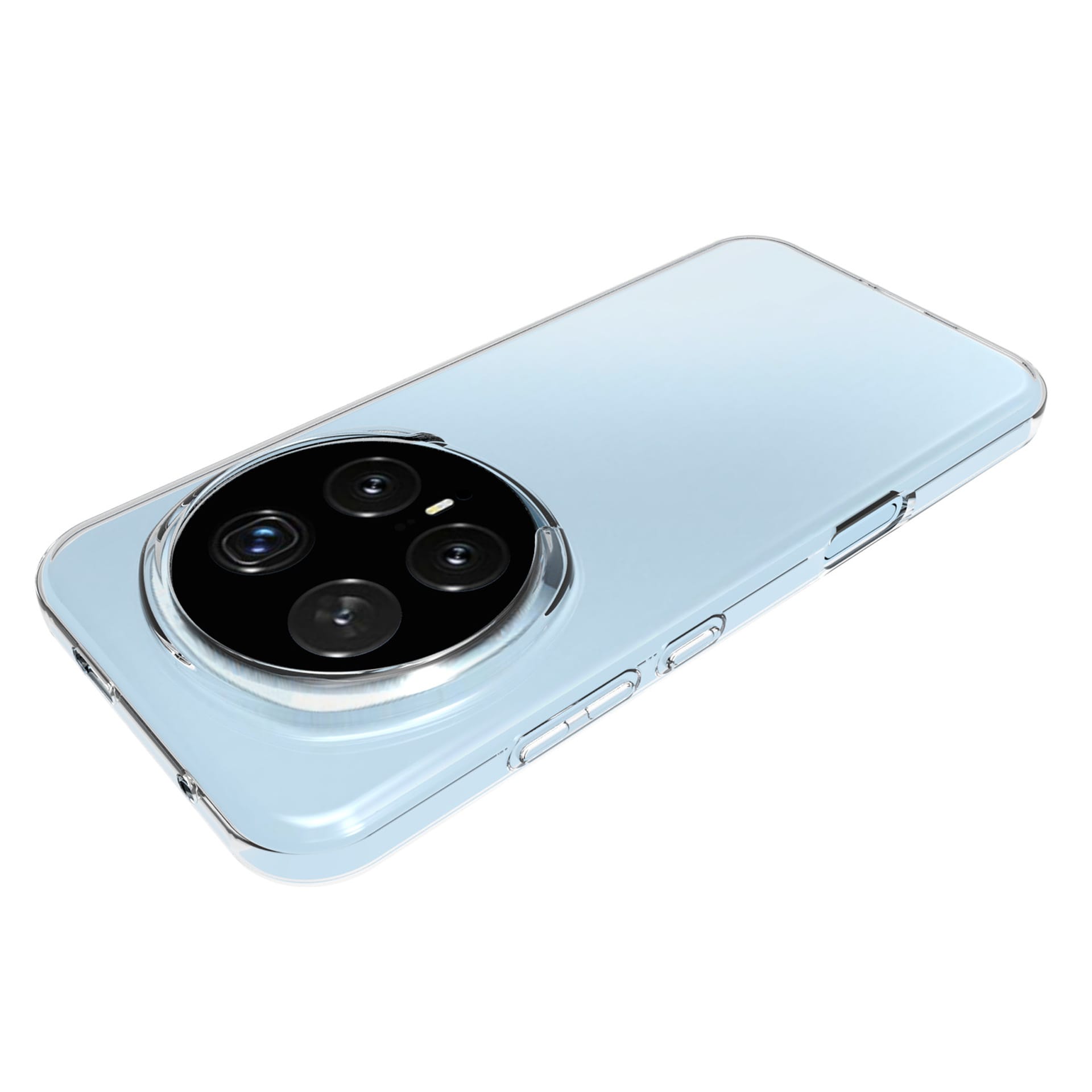 Honor Magic8 Pro Tunt TPU-skal, Genomskinlig