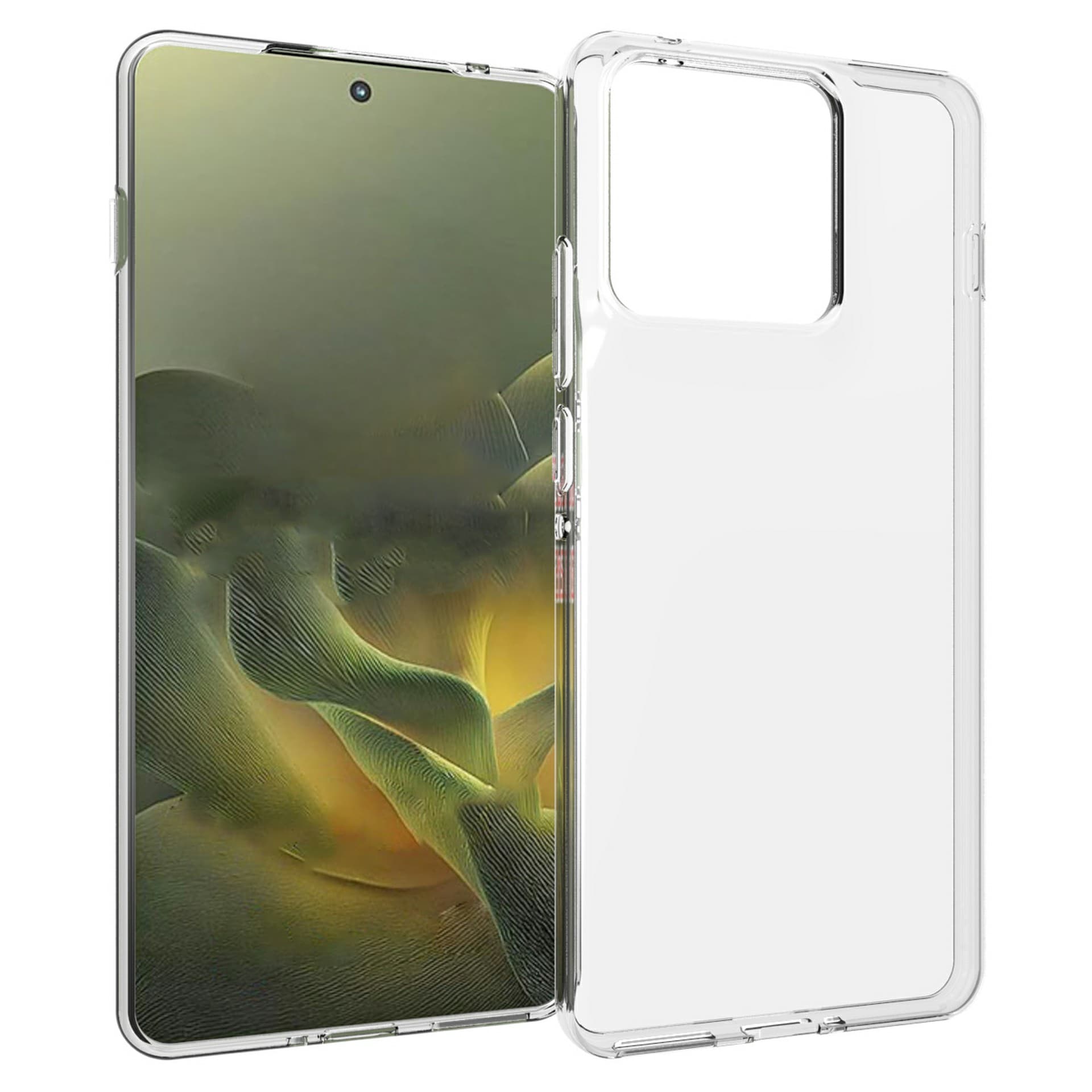 Motorola Edge 70 Tunt TPU-skal, Genomskinlig