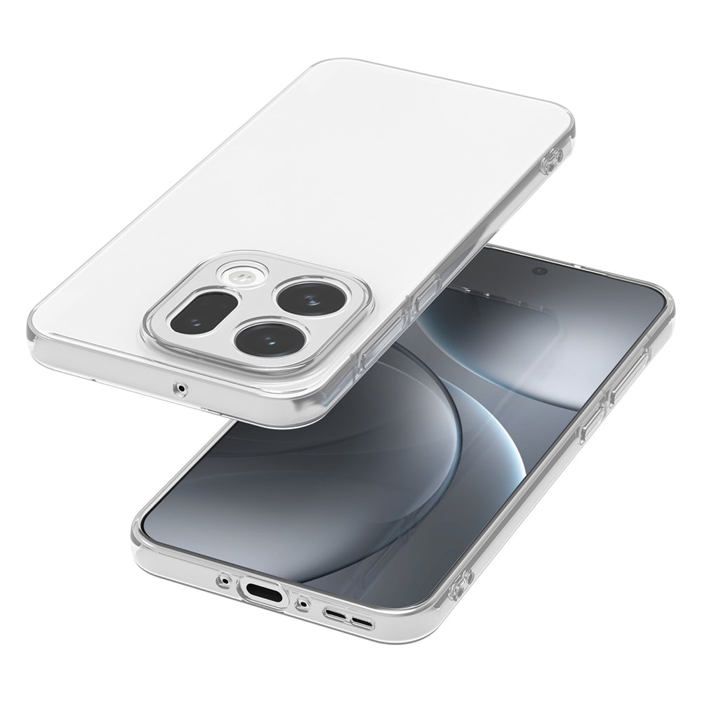 Oppo Find X9 Tunt TPU-skal, Genomskinlig