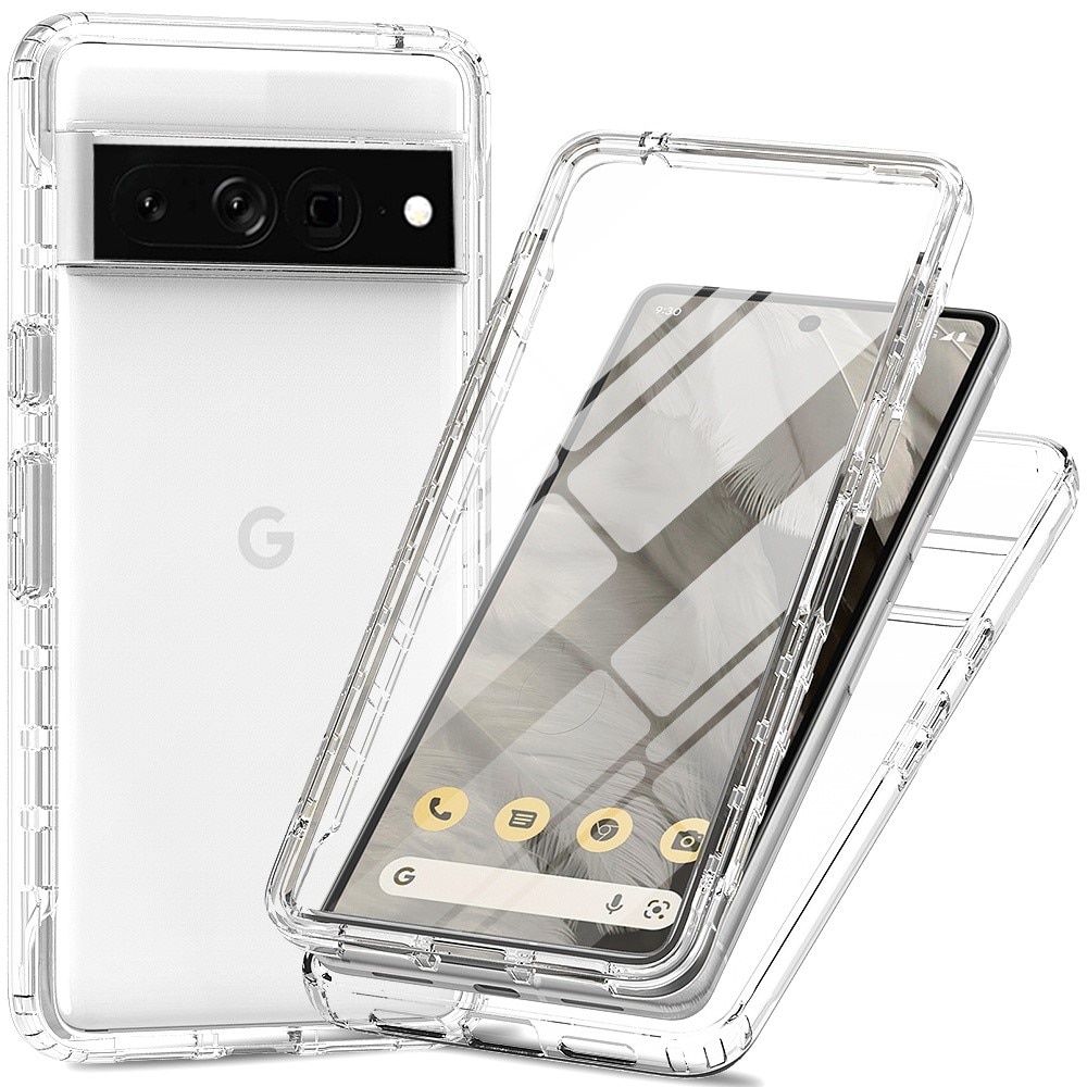 Google Pixel 7 Pro Mobilskal Full Protection, transparent