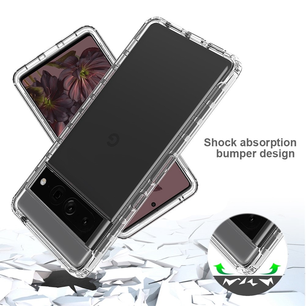 Google Pixel 7 Pro Mobilskal Full Protection, transparent