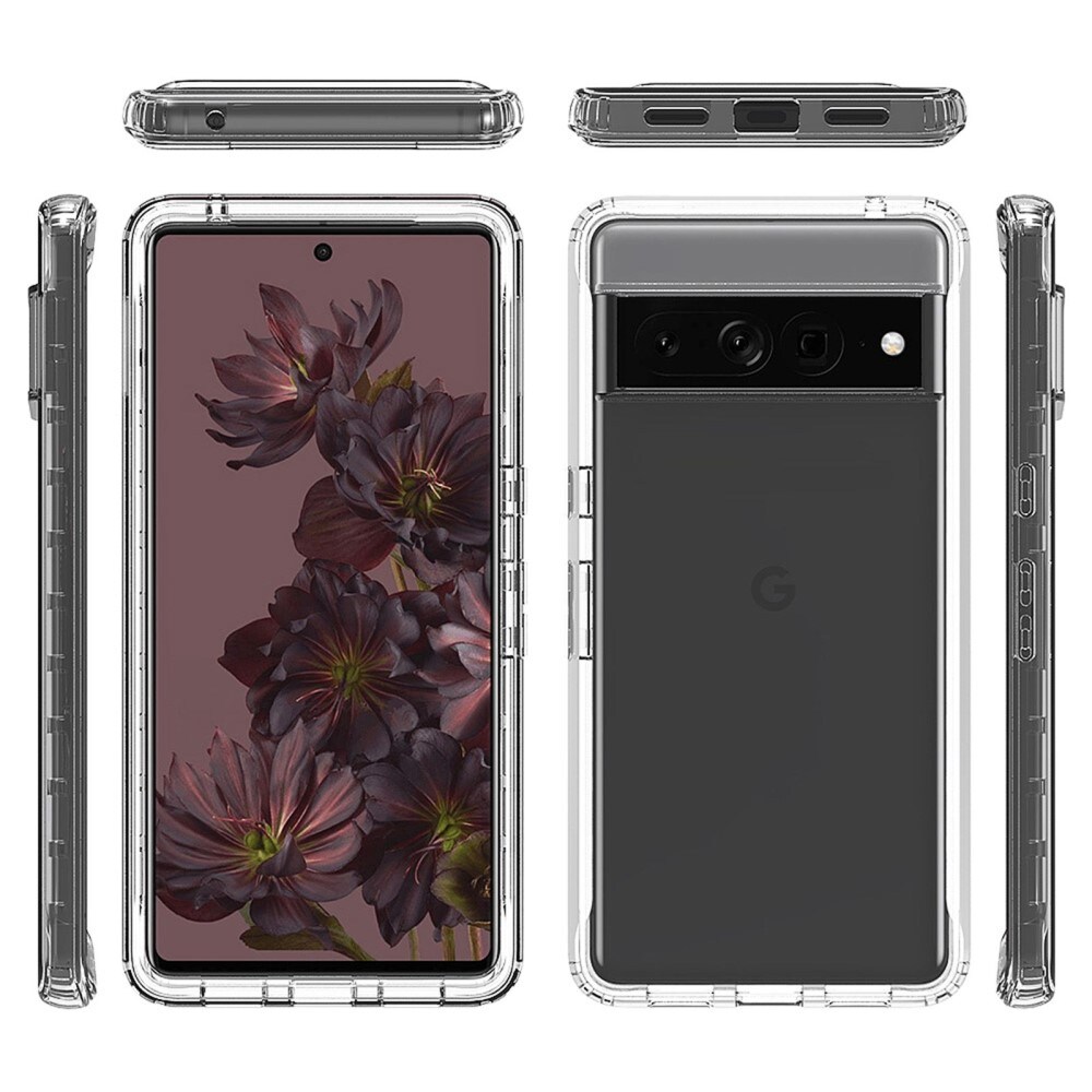 Google Pixel 7 Pro Mobilskal Full Protection, transparent