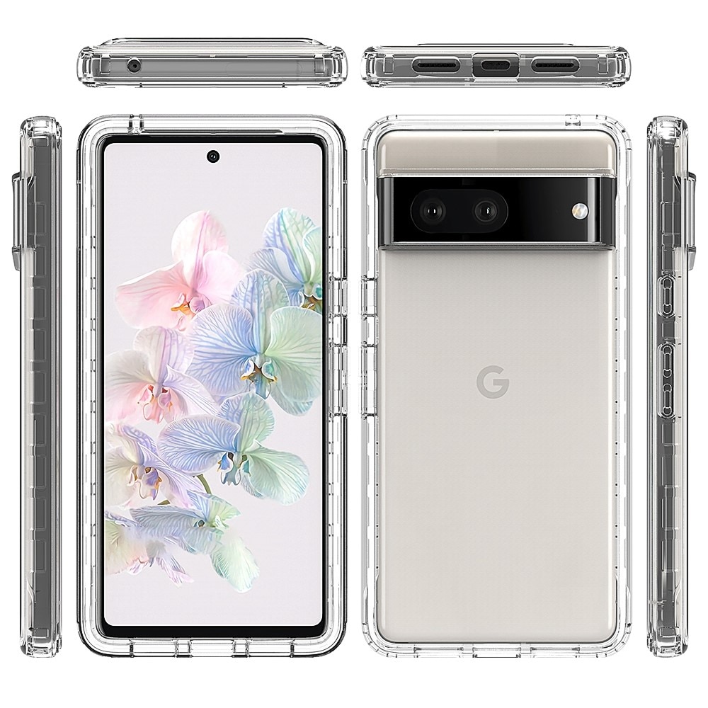 Google Pixel 7 Mobilskal Full Protection, transparent