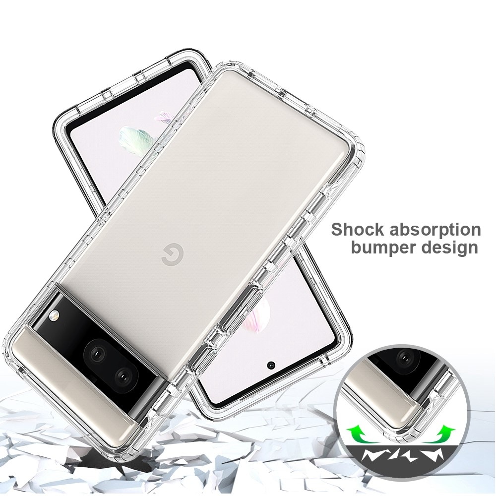 Google Pixel 7 Mobilskal Full Protection, transparent