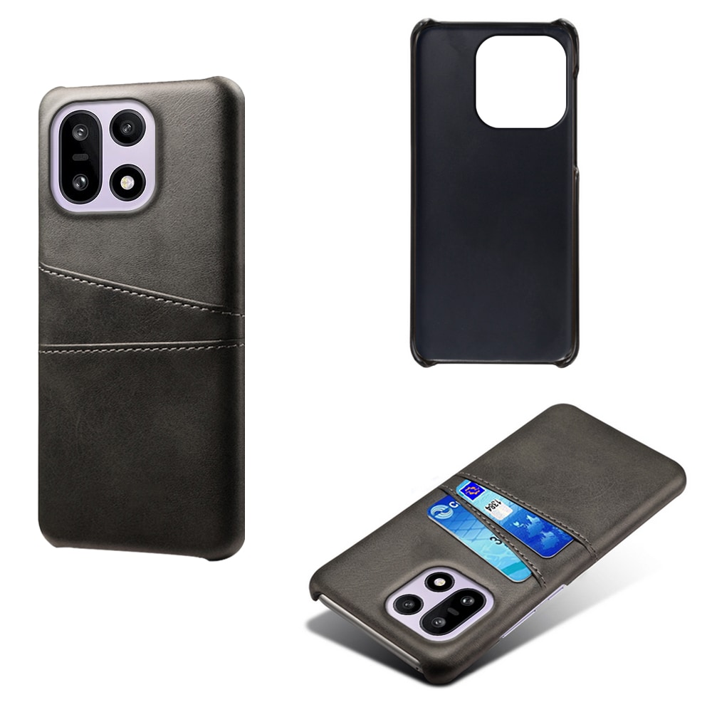  OnePlus 15 Snyggt skal med 2 kortfack, Svart