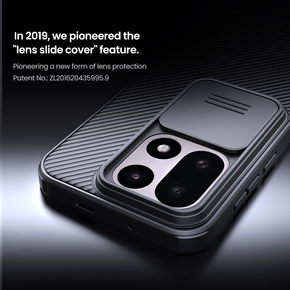  OnePlus 15 Skal med kameraskydd - CamShield, Svart