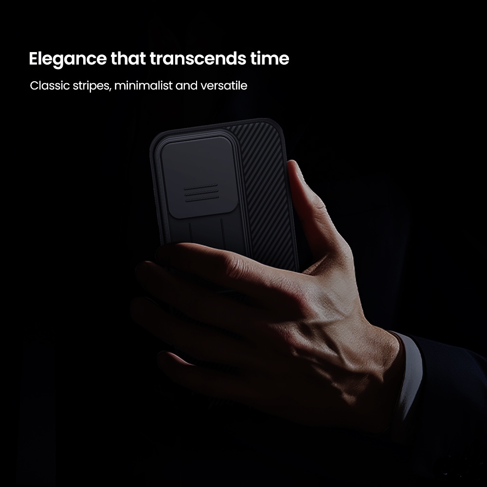  OnePlus 15 Skal med kameraskydd - CamShield, Svart