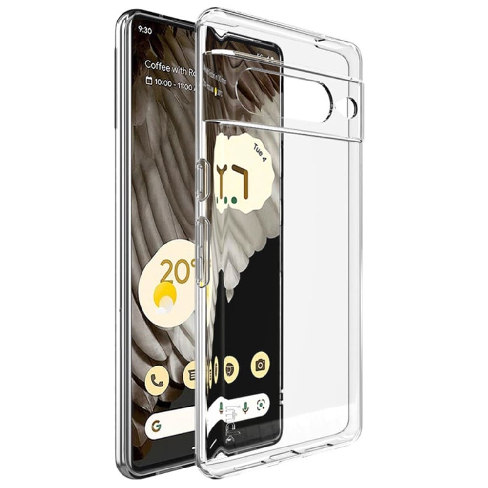 Google Pixel 7 Pro Skal i TPU, Genomskinlig