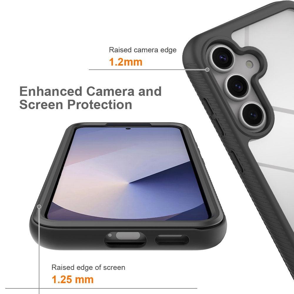 Samsung Galaxy A37 Mobilskal Full Protection, Svart