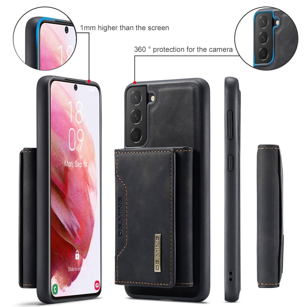 Samsung Galaxy S23 Plus Skal med avtagbar plånbok, svart