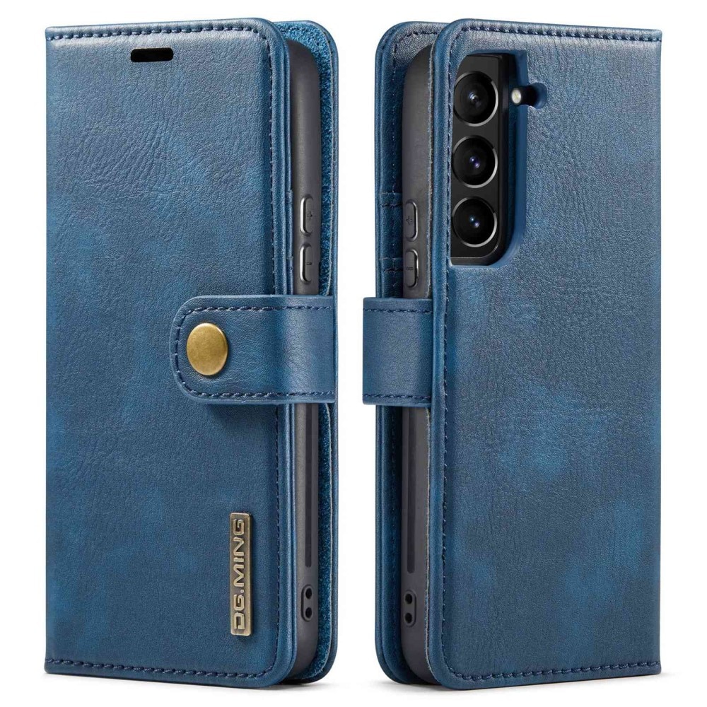 Samsung Galaxy S23 Plånboksfodral med avtagbart skal, blå