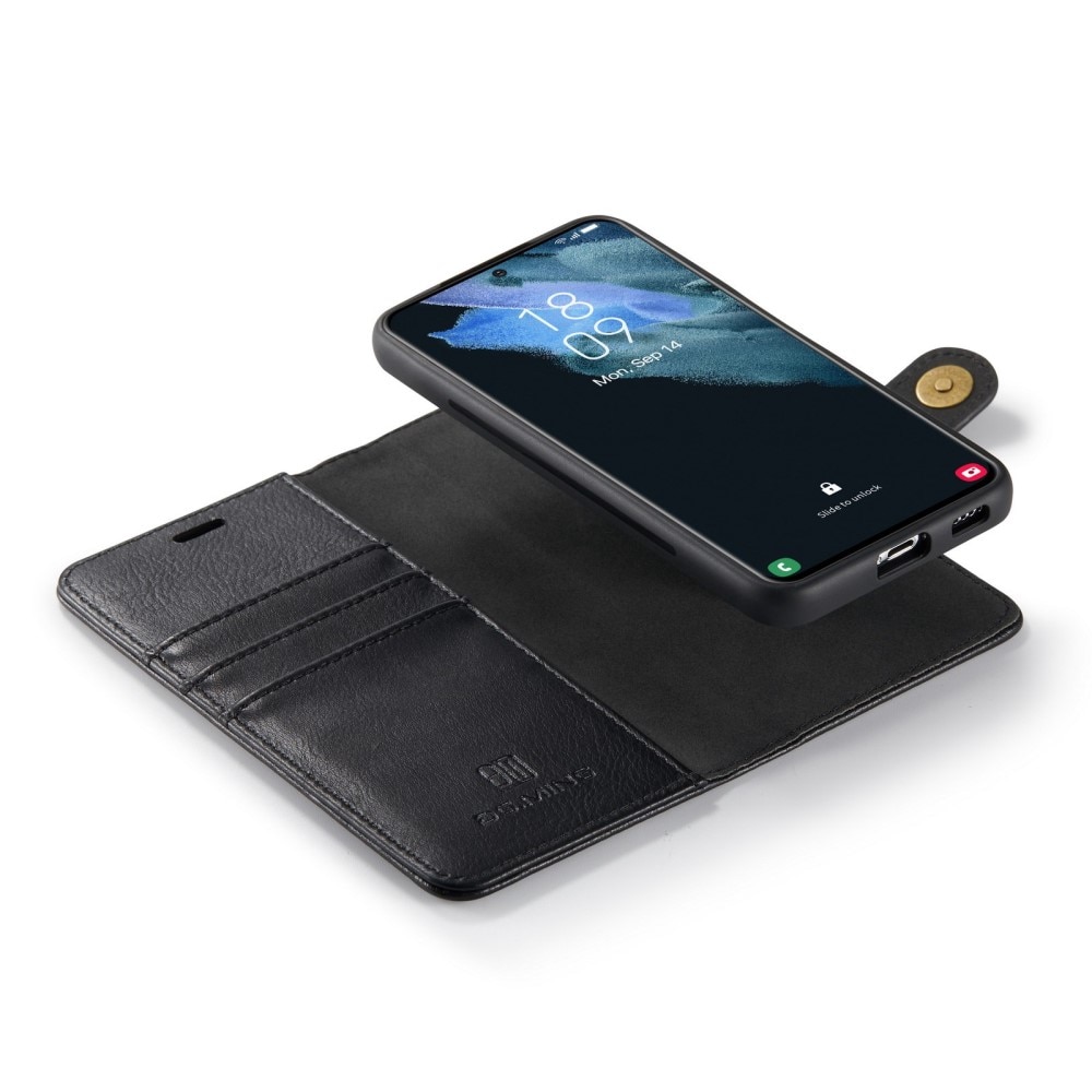Samsung Galaxy S23 Plus Plånboksfodral med avtagbart skal, svart