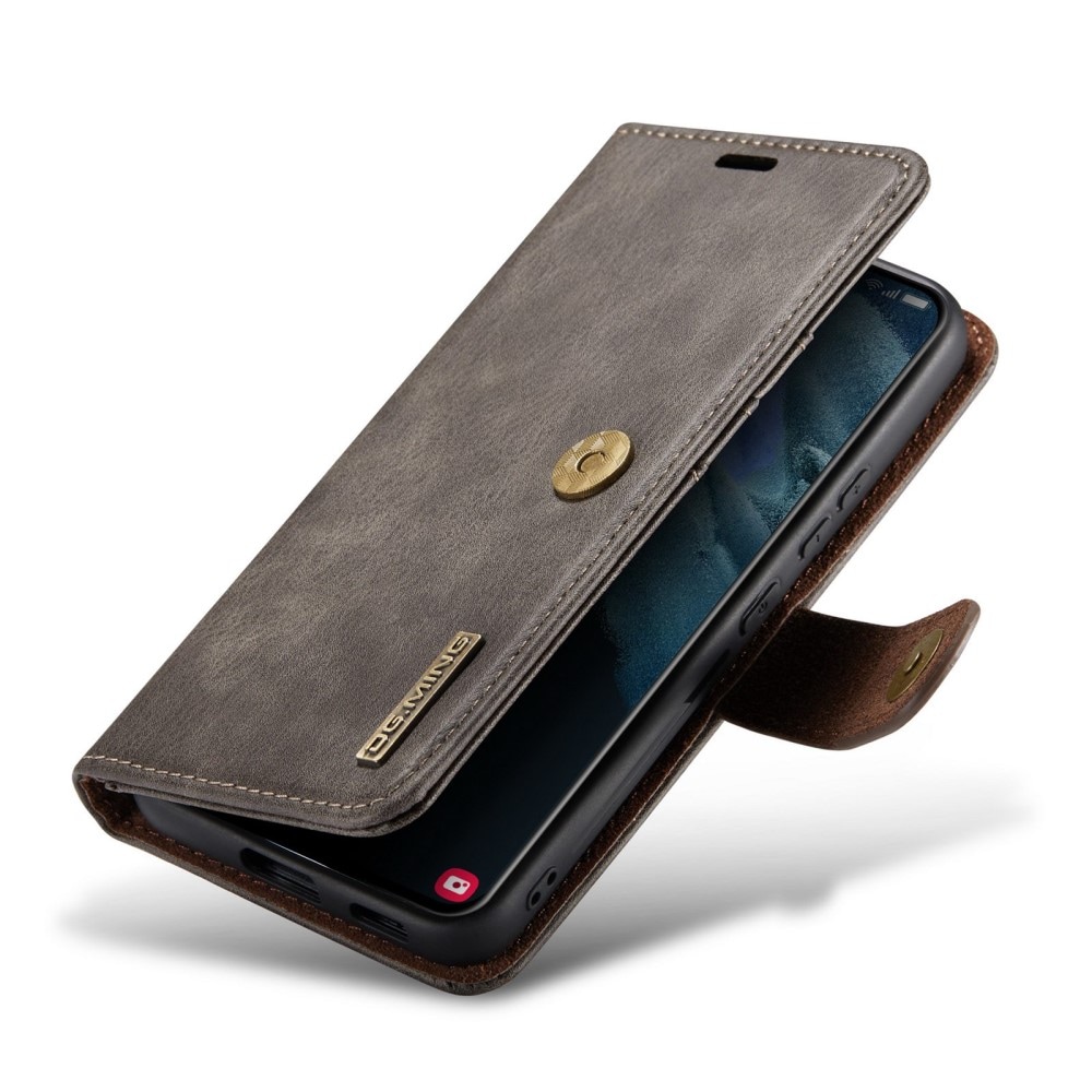 Samsung Galaxy S23 Plus Plånboksfodral med avtagbart skal, Brown